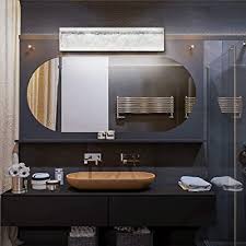 Continue to 9 of 17 below. Buy Hystun Bathroom Vanity Light Dimmable 21w Modern Bathroom Light Fixtures Over Mirror Acrylic Stainless Steel 23 6 Inch Led Vanity Lights For Bathroom Wall Lighting Fixtures Cool White 6000k Online In Turkey