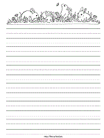 April 19, 2011 by jodi 7 comments. Seasonal And Holidays Printable Lined Paper For Preschool To Early Elementary