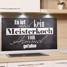 Spritzschutz Fur Herd Mit Spruch In Grau Spritzschutz Esg Glas Herd