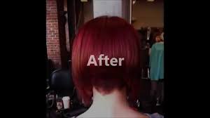 Megan 2 lv pt 2 awesome undercut bob free video. Hair Makeover Long To Bob Haircut With A Buzzed Nape Youtube