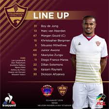 Stellenbosch fc's first national first division game was played on august 28, 2016. Stellenbosch Fc On Twitter Our Line Up For Absaprem Match Against Chippaunitedfc Officialpsl Kickoffmagazine Robertmarawa Stevlinpronfd Fmsouthafrica Https T Co R38bgghhd2