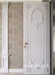 Awesome decals to style your garage door. Molding Trim Style By Goodware Decor Ornamental Onlays Moulded Door Trims Make Your Door More Lively Y Moldings And Trim Wood Appliques Door Design Interior