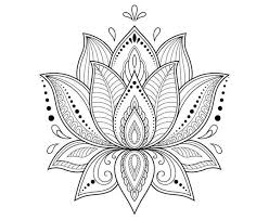 1001 Ideas Lotus Flower Tattoo And Its Symbolism In 2020 Lotus Flower Drawing Lotus Flower Mandala Henna Drawings