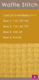 We did not find results for: How To Knit The Waffle Stitch Loom Knitting Knitting Stiches Knit Stitch Patterns