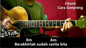 Am dm g c f dm e am am dm mengapa ku terus memimpikanmu g. Chord Kunci Gitar Souqy Cinta Dalam Doa Dari Em Chords Chordify