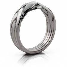 Check spelling or type a new query. Ladies Petite 4 Band 14k Gold Puzzle Ring 4pgl Uctuk