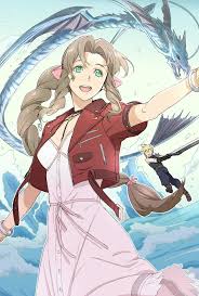 小林千鶴 on twitter 妹や素敵な暑中見舞いを送ってくれた知人用に描いた残暑見舞いff7r絵 描いてた時 丁度リヴァイアサンを手に入れたからこんな感じに 夏が似合う召喚獣 水が出て final fantasy art final fantasy collection final fantasy vii