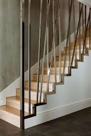 Custom treads, wood handrail, box newel posts, & balusters. Image Result For Stair Railing Ideas Criss Cross Stairs Design Modern Stair Railing Design Modern Staircase
