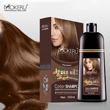 That's why to maintain the hair and protect the color, it is necessary to keep colored hair should be washed with shampoos made with specific formulas for this type of hair. Mokeru 500ml Fast Dye Natural Hair Color Shampoo Permanent Dark Brown Hair Dye Shampoo For Women Men Shopee Philippines
