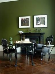 Olive Green Walls Living Room Home Green Rooms Interior