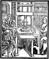The gutenberg press with its wooden and later metal movable type printing brought down the price of printed materials and made such materials available for the masses. The Gutenberg Press German Metal Carver Johannes Sutori