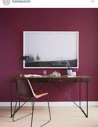 Berry Accent Wall Purple Home Offices Home Decor Room Colors