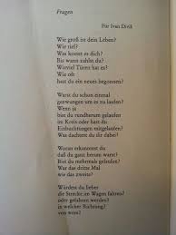 These top poems are the best examples of erich fried poems. Fragen By Erich Fried Poem German Erich Fried Lyrische Zitate Liebesgedicht