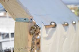 Summer Reading Nook Outdoor Hideaway Plans Part 2 Roof And Curtains Selbstgemachte Vorhange Bunte Vorhange Und Jute Gardinen
