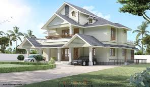 Double Floor Kerala House Design With Interior Photos
