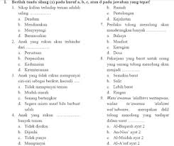 Check spelling or type a new query. Soal Uas Ukk Aqidah Akhlak Kls 3 Mi Semester 2 Kurikulum 2013 File Guru Now