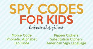 But even with random switching of the letters, substitution ciphers are easy to break. 7 Secret Spy Codes And Ciphers For Kids With Free Printable List Coding For Kids Coding Morse Code