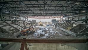 Przetarg na dokończenie budowy radomskiego centrum sportu został rozstrzygnięty. Plac Budowy Hali I Stadionu Radomiaka Radom
