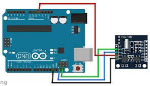 Address and data are transferred serially through an i2c, bidirectional bus. Interface Ds1307 Rtc Module With Arduino Display Date Time On Oled