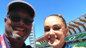 Mercer County track coach had front-row seat to historic win by Abby  Steiner