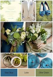 Olive Green And Blue Wedding Theme Olive Green Weddings Green Themed Wedding Blue Themed Wedding