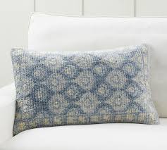 Bathtub pillows and cushions lumbar. Corrin Printed Lumbar Pillow Cover Pottery Barn