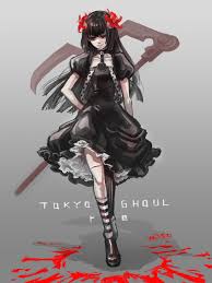Juuzou Suzuya Black Haired With His Black Dress From Tokyo Ghoul Re Daraensuzu Tokyo Ghoul Juuzou Suzuya Ghoul