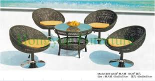 Mix and match round steel outdoor bistro table will transform your small space into the optimal outdoor living or dining oasis. Patio Outdoor Bistro Set With Cushions Wicker Bistro Table Chairs Bistro Set Outdoor Patio Setwicker Bistro Set Aliexpress