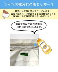 カッター シャツ 襟 汚れ