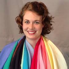 As a farewell to #LightSummer this month, here's a draping photo from my  training in Canada with #12Blueprints. This was just over two years ago,  but feels like longer. I've grown a