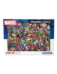 Viaggiare in aereo puzzle 1000 pezzi. Clementoni 1000pce Impossible Puzzle Marvel Myer