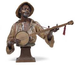 Buy paintings by artist angu walters che, , online with abstract, cubism style, music genre and oil media priced at $600 and painting is about this is an original oil click here to buy the paintings original and print art, and printed theme mugs, shoulder bags, t shirts, and more. A Large Bust Of A Banjo Player With Straw Hat By Goldscheider Jugendstil And 20th Century Arts And Crafts 2016 03 21 Realized Price Eur 3 250 Dorotheum