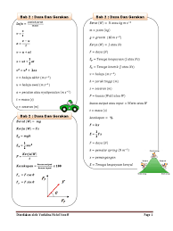 Uniknya tarian ini dikarenakan hanya menampilkan gerakan tepung tangan dan gerakan lain seperti gerak guncang, kirep lingan, dan. Physics Formula Spm