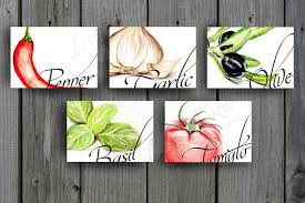 Our hand crafted italian wall decor is created from original wood carvings and sculptures by artist al pisano. Italian Decor Italy Wall Art Vegetable Kitchen Art Olive Watercolor Italy Print Tomato Print Garlic Kitchen Italy Wall Art Olive Watercolor Italian Decor