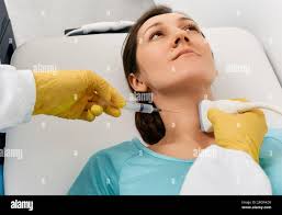 Ultrasound guided hi-res stock photography and images