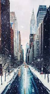 Fondosdepantalla Fondos Wallpapers Papeldeparede Background Lockscreen City Wallpaper Winter In New York Winter Photography