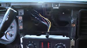 2004 instrument panel fuse block the fuse block access door is on the drivers side edge of the instrument panel. How To Install A Car Stereo In A 2006 Silverado Part 2 Youtube