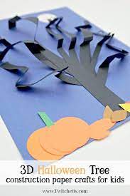 720 x 960 jpeg 99 кб. How To Make An Amazing 3d Halloween Tree Out Of Construction Paper