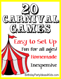 We have 12 questions and 16 answers for carnival games. Carnival Games For Kids