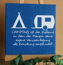 Fliesen Kacheln Wandbild Deko Fliese Camping Ist Der Zustand Ein Designerstuck Von Die Deko Fliese Bei Dawanda Kacheln Camping Camping Schilder