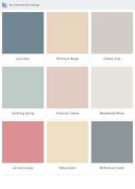 Lyric Blue Soothing Spring La Vie En Rose Minimum Beige Victorian Cameo New Cream Cotton G Cream Color Scheme Bedroom Colour Palette Create Color Palette
