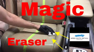 Magic Eraser And How To Clean Leather Seats Autodetailing Detailing Mobiledetailing Cleaning Leather Car Seats Clean Leather Seats Leather Car Seat Cleaner