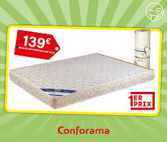 Leur matelas est développé et testé en france au sein de l'organisme fcba et fabriqué au portugal. Des Prix Genialissimes Un Matelas Conforama Reunion Facebook