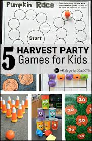 Cut out the eight blue trucks. 5 Harvest Party Games For Kids The Kindergarten Connection