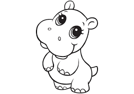 If you get a couldn't preview file or something, that's fine, just download it. Hippo Coloring Pages Desktop Background
