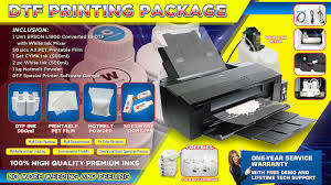 Epson l1800 a3+ dtf ( direct to film ) printer. Dtf Textile Pigment Ink Youtube