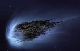 Meteorite By Paulboutros Deviantart Com Inspired Nibble Our Sensor Picks Up In The Distance Just Beyond The Kuiper Belt Meteorite Wallpaper Space Deviantart