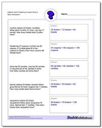 Https Www Dadsworksheets Com Word Problems Worksheet Addition Worksheet Unused In 2020 Subtraction Word Problems Multiplication Word Problems Money Word Problems