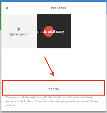 You can use this if you want to upload another photo to set as your profile picture, instead of here's how to do it: How To Delete Gmail Profile Picture Made Stuff Easy