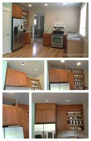Filling In That Space Above The Kitchen Cabinets Above Kitchen Cabinets Decorating Above Kitchen Cabinets Outdoor Kitchen Cabinets